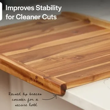 Thirteen Chefs Charcuterie Board - 24 Inch Cutting Board for Kitchen