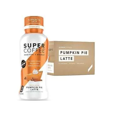 Super Coffee Pumpkin Pie Latte - Keto, Low Calorie & Protein