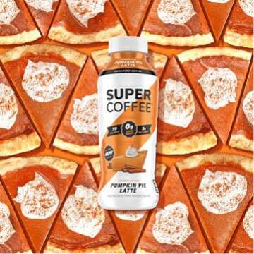 Super Coffee Pumpkin Pie Latte - Keto, Low Calorie & Protein