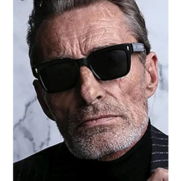 Trendy Square Frame Sunglasses UV400 Protection Unisex