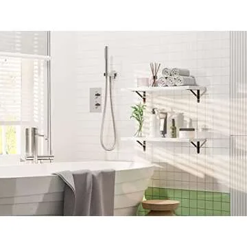 Durable SUPERJARE Floating Shelves for Stylish Storage