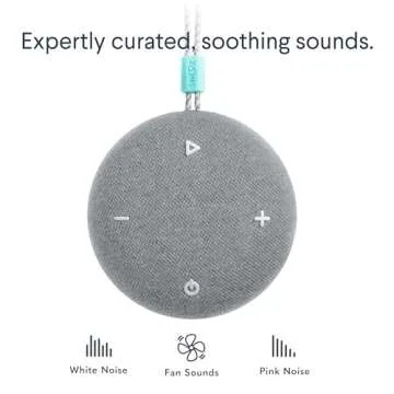 SNOOZ Go Portable Sound Machine - Rechargeable & Bluetooth
