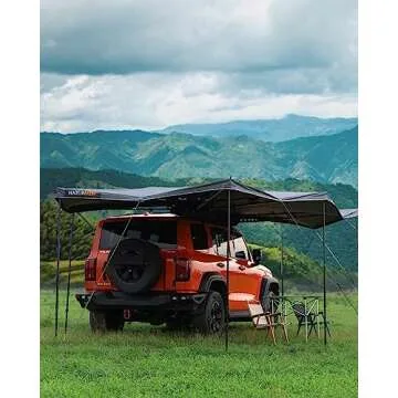 Bamacar Naturnest 270 Degree Vehicle Awning for Outdoor Adventures