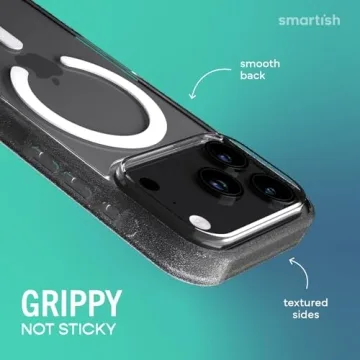 Smartish iPhone 17 Pro MagSafe Clear Case - Gripmunk