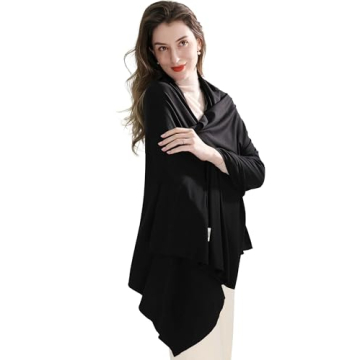 VENVSBEE Shawl Wraps for Women - Luxurious Travel Scarf & Blanket with Gift Box