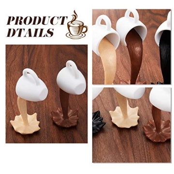 Floating Coffee Cup Sculpture for Kitchen Decor Lovers