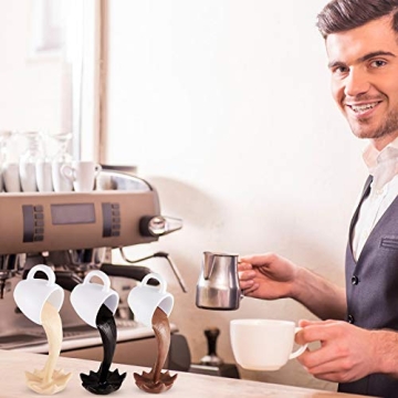 Floating Coffee Cup Sculpture for Kitchen Decor Lovers