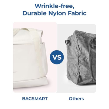 BAGSMART 23L Foldable Weekender Bag for Women