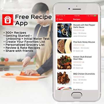 Instant Pot Ultra 8 Qt 10-in-1 Multi- Use Programmable Pressure Cooker, Slow Cooker, Rice Cooker, Yogurt Maker, Cake Maker, Egg Cooker, Sauté, Steamer, Warmer, and Sterilizer (Renewed)