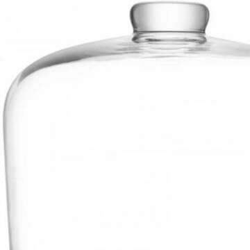 LSA City Dome & Walnut Base - Stunning Showcase