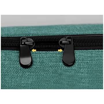 Deviser Ukulele Gig Bag with 12MM Thick Padding Sea Blue