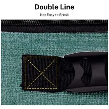 Deviser Ukulele Gig Bag with 12MM Thick Padding Sea Blue