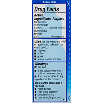 Naphcon-A Eye Drops for Allergy Relief - 15mL
