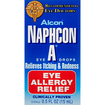 Naphcon-A Eye Drops for Allergy Relief - 15mL