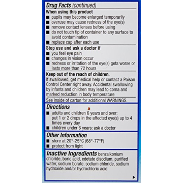 Naphcon-A Eye Drops for Allergy Relief - 15mL