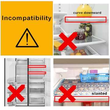 Fridge Drawer Organizer Bins - Farochy 2PCS with Handle