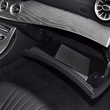 LumiMokki Leather Car Document Holder - Black