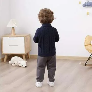 Shop Feidoog Baby Boys Cardigan Stylish and Cozy