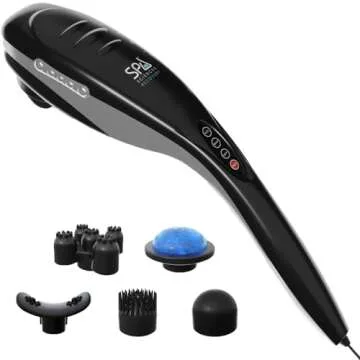 SPA SCIENCES VARA - Versatile Handheld Deep Tissue Massager for Muscle Recovery and Relief