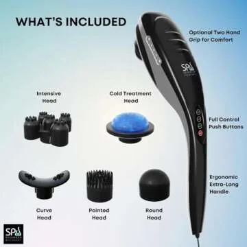 SPA SCIENCES VARA Handheld Deep Tissue Massager