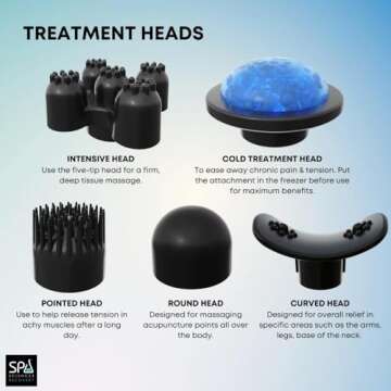 SPA SCIENCES VARA Handheld Deep Tissue Massager