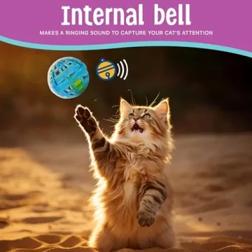 Colorful Jingly Balls for Cats - Affordable Fun