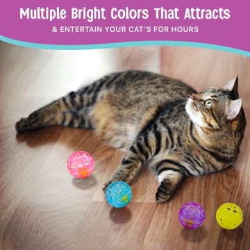 Colorful Jingly Balls for Cats - Affordable Fun