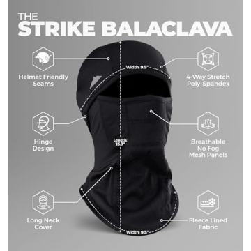 Tough Headwear Balaclava Ski Mask for All Seasons