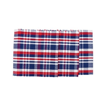 C&F Home Harbor Plaid Patriotic Table Runner for Holidays