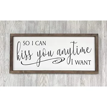 Farmhouse Wooden Sign to Celebrate Love Daily