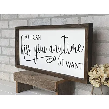 Farmhouse Wooden Sign to Celebrate Love Daily