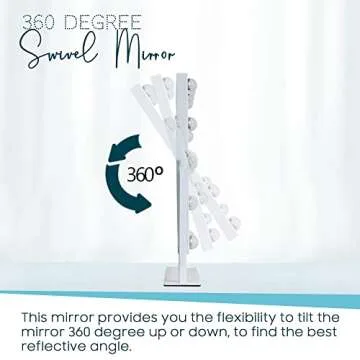 Impressions Vanity Tri-Tone XL LED Makeup Mirror