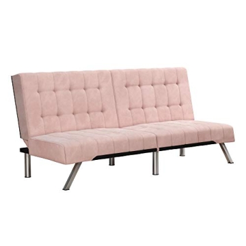 Stylish DHP Emily Futon Sofa Bed for Modern Living