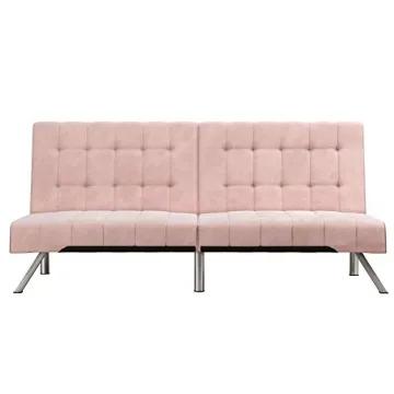 Stylish DHP Emily Futon Sofa Bed for Modern Living