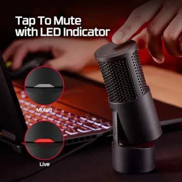 HyperX SoloCast 2 USB Condenser Mic for Gaming