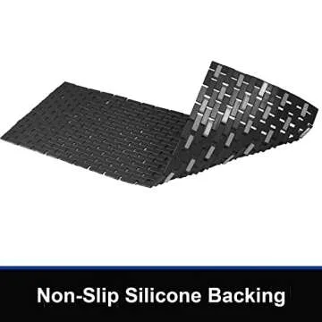 Stylish Bamboo Bath Mat - Non-Slip & Easy to Clean