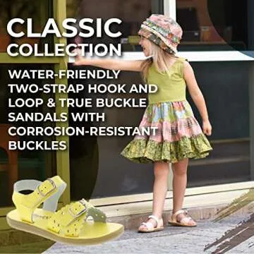 Footmates Eco-Friendly Waterproof Sandals for Kids