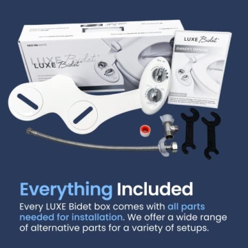 LUXE Bidet NEO 185 Self-Cleaning Non-Electric Toilet Attachment