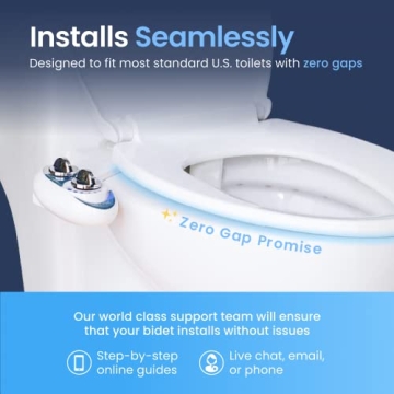 LUXE Bidet NEO 185 Self-Cleaning Non-Electric Toilet Attachment