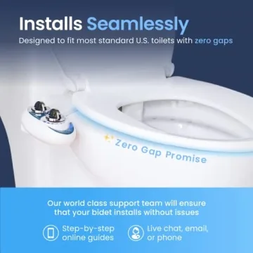 LUXE Bidet NEO 185 Self-Cleaning Non-Electric Toilet Attachment