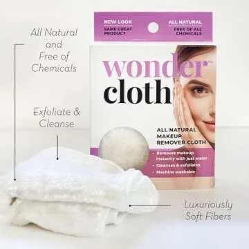 Wonder Cloth - All Natural Makeup Remover for All Skin Types