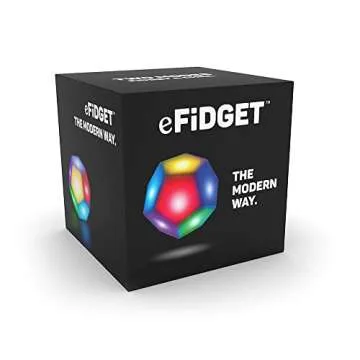 eFiDGET | Light-up Electronic Fidget Toy | Handheld Multi-Sensory Toy | Helps with ADHD, Autism and Stress Relief | Ages 3+