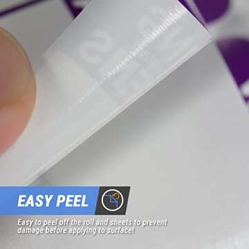 0001-0500 Consecutive Number Labels (1 x 1.5 inch, White - 500 Labels) 0001 to 0500 Number Sequence Stickers for Inventory, Shipping, Distribution OR Manufacturing