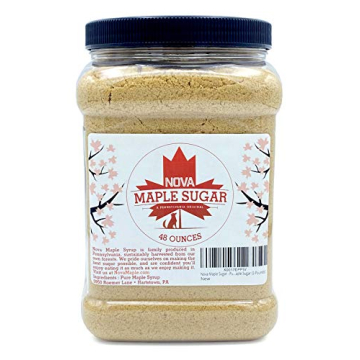 Nova Maple Sugar - Pure Grade-A Maple Sugar (3 Pounds)