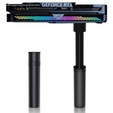 Aivalas Adjustable GPU Support Bracket - Anti Sag Holder with Magnet & Rubber Pad