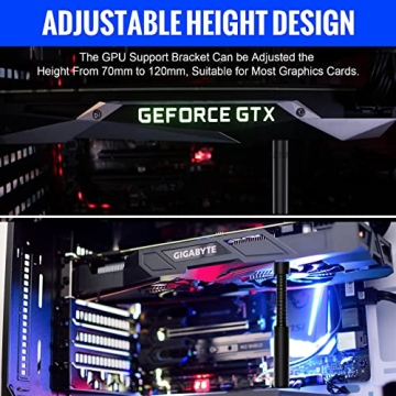 Aivalas Adjustable GPU Support Bracket Anti Sag Holder