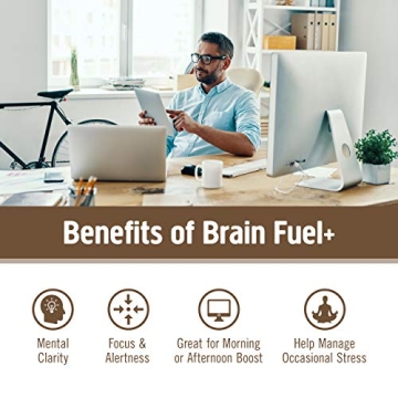OM Mushroom Brain Fuel - Mocha Flavor Drink Supplement