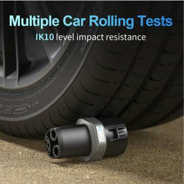 J1772 to Tesla Charger Adapter for Fast Charging