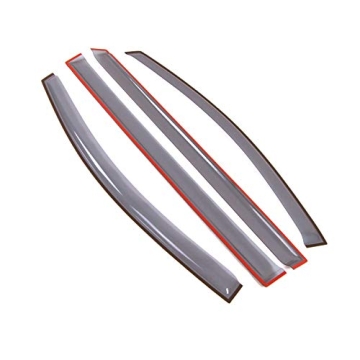 Car Window Rain Guard | Auto Side Window Deflectors | Compatible with 2011-2016 Toyota Sienna