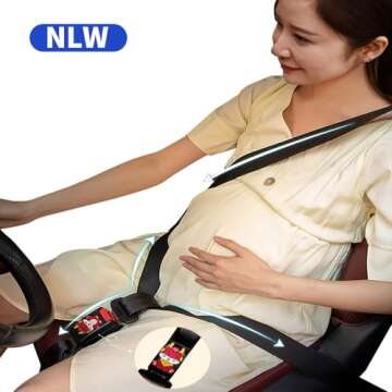 NLW 2025 New Cushion Bump Strap Adjuster for Seat Comfort-Seta Adjuster for Protecting Belly